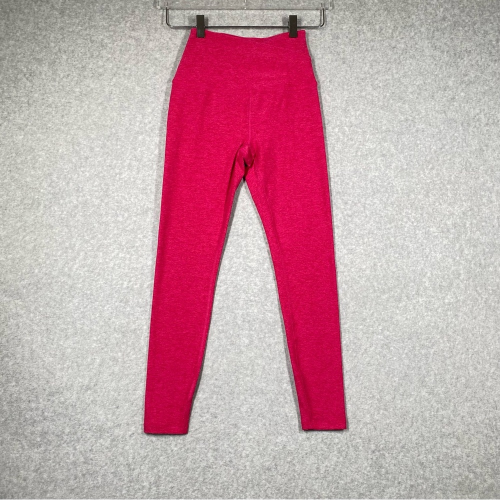 Beyond Yoga Women's Leggings Spacedye Pink Size XS High Waist